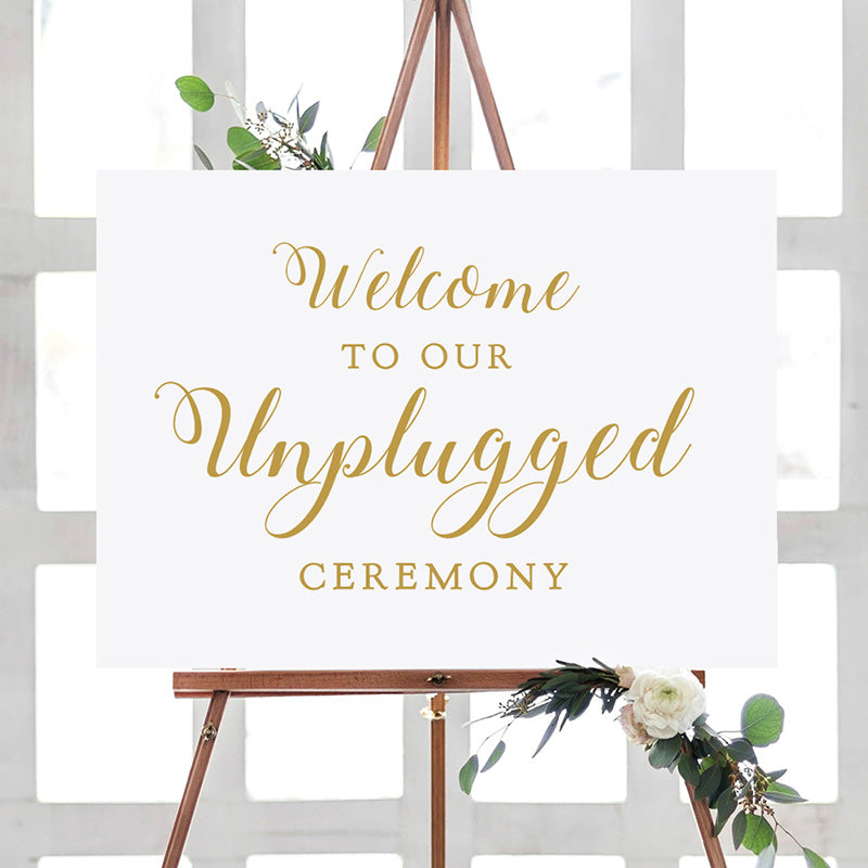 Unplugged Ceremony Free Printable Unplugged Ceremony Free Printable