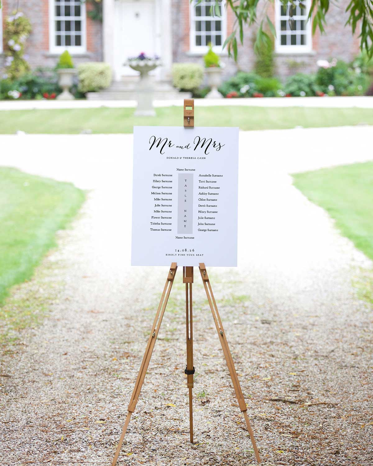 Folded Wedding Invitation Template Connie Joan Folded Wedding Invitation Template Connie Joan