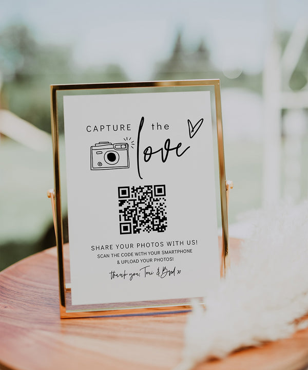 Templates for Capture the Love QR code - Connie & Joan