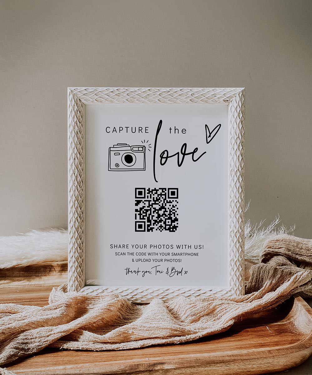 Templates for Capture the Love QR code - Connie & Joan