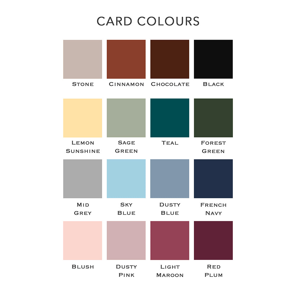 Wedding Strut Card Signs