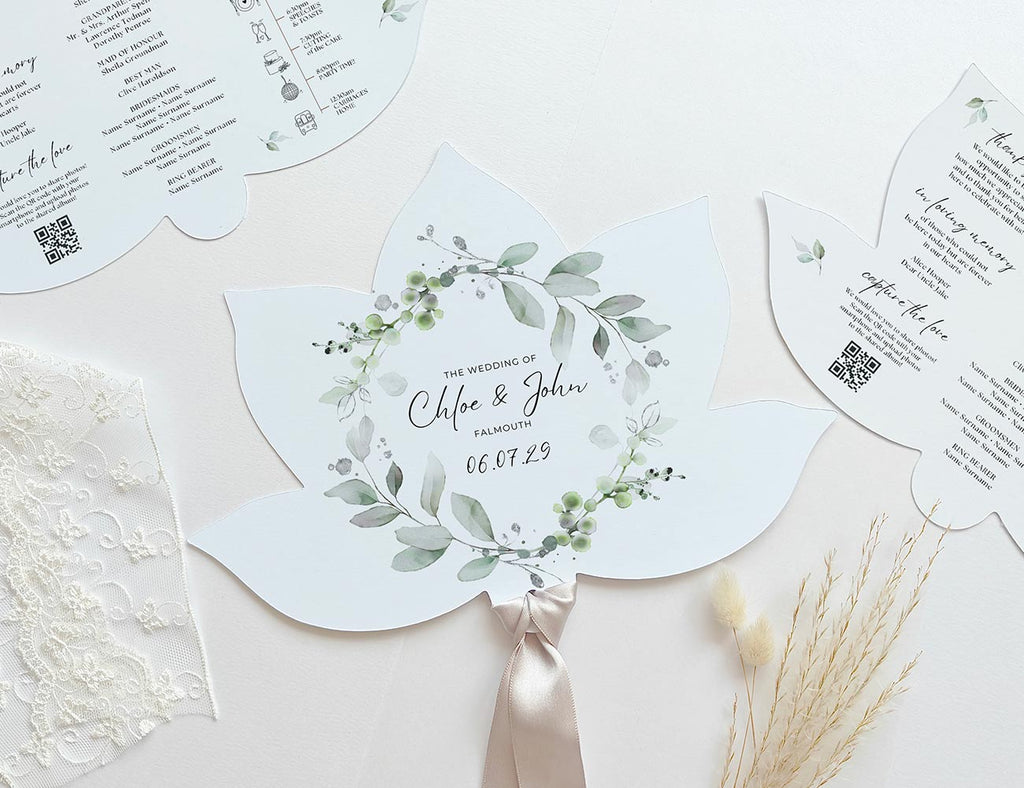 Lotus Wedding Fan
